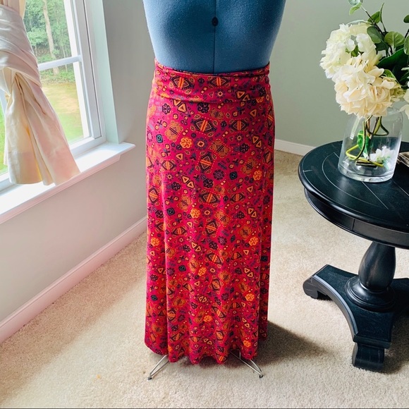 LuLaRoe Dresses & Skirts - LulaRoe Maxi Skirt Size L